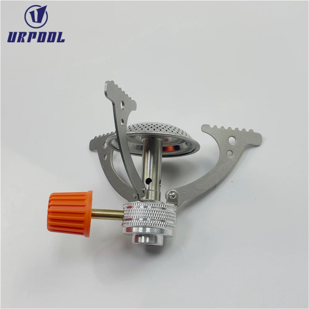 Euro Camping Gas Stove High Quality Low Price Mini LPG Gas Stove Portable Stainless Steel Gas Cooktops Flame Safety Device