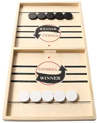 Large Sling Puck Game, Foosball Winner Board Game