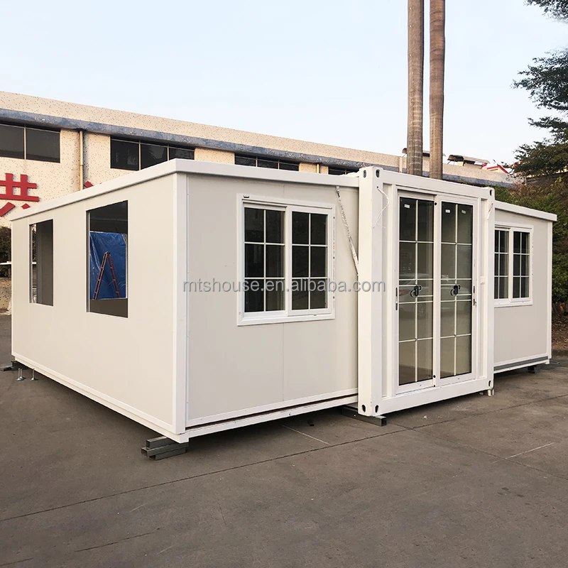 New Design Custom Steel Structure Frames 40ft Tiny Expandable Prefabricated Container Villa House For Hotel