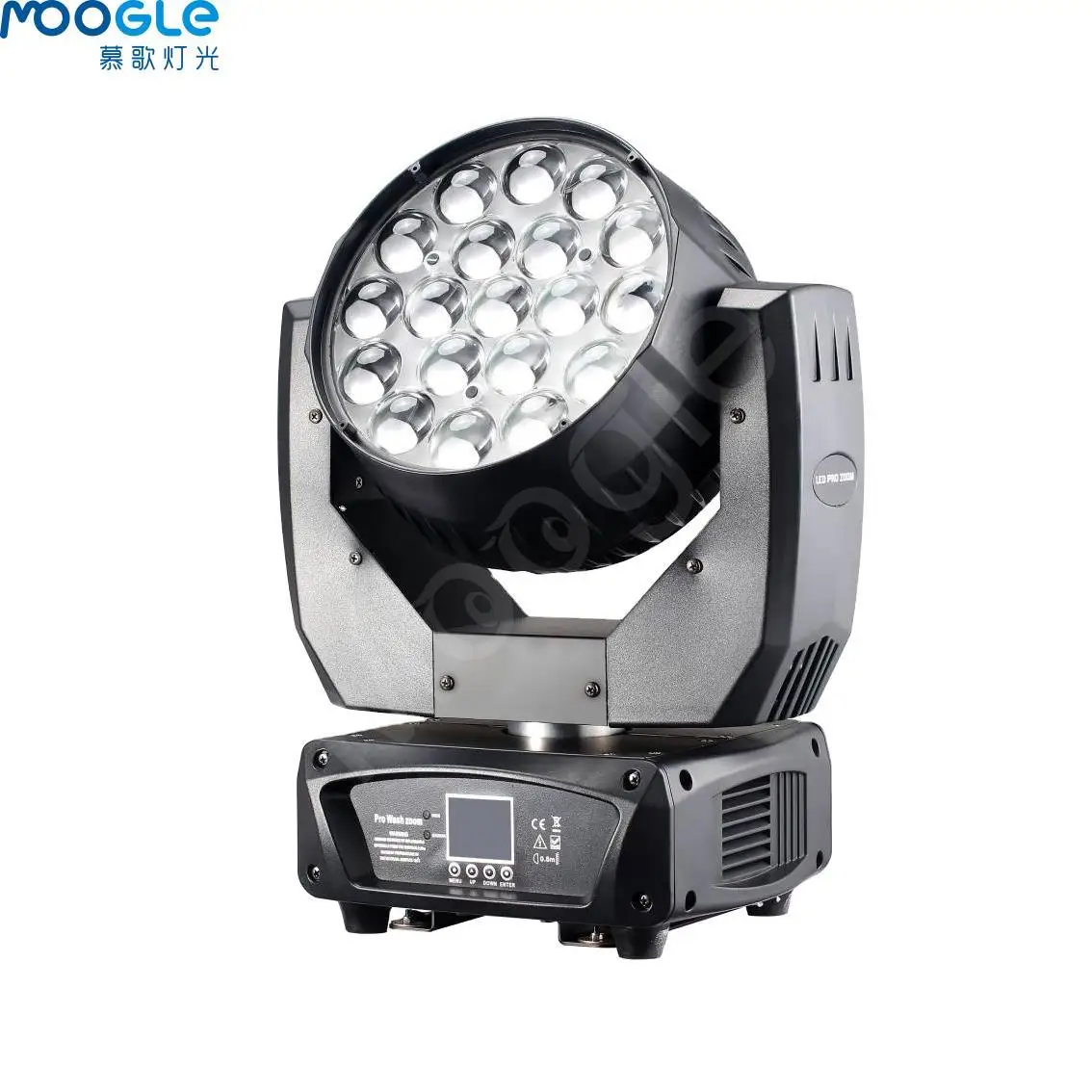 Moogle Good price stage lighting equipment professional Led 19X12W Rgbw Wash Zoom Martin Moving Head Lights