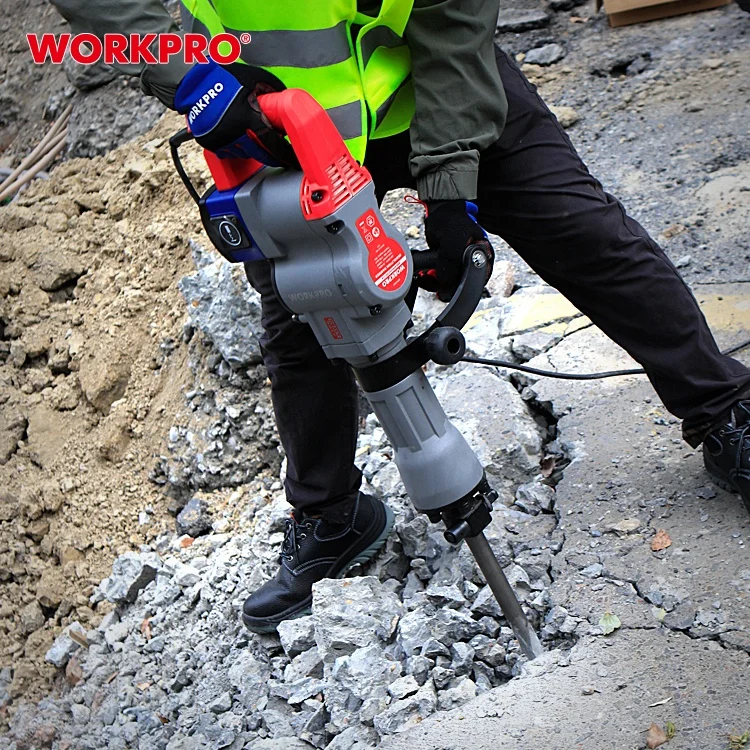 Промышленный молоток для сноса WORKPRO 1500 Вт 60J