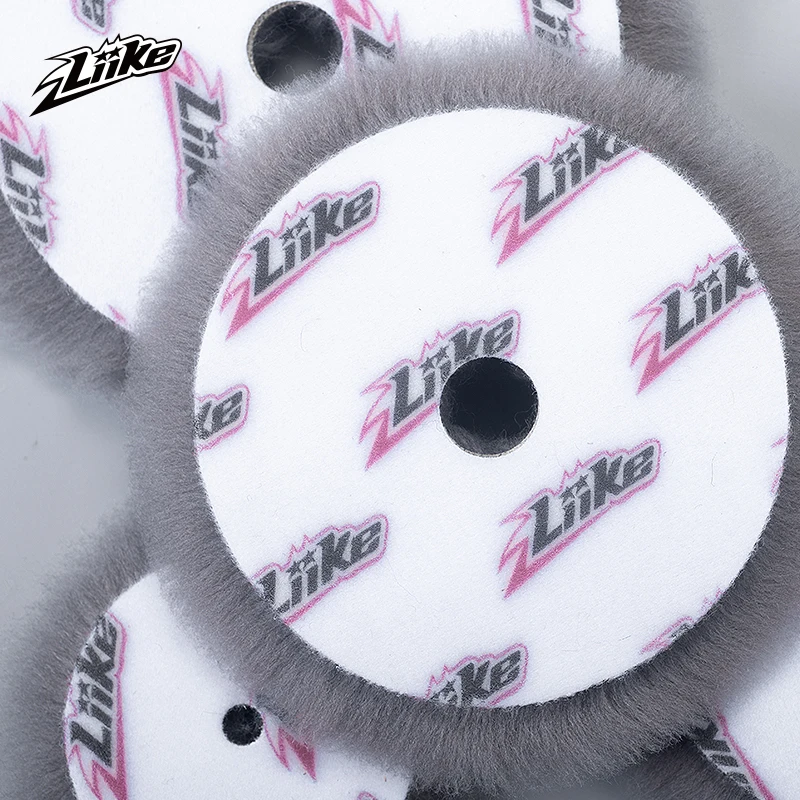 Perfect Wool Compounding Car Detailing Polishing Products Lambs Skin Wool Buffing Pads