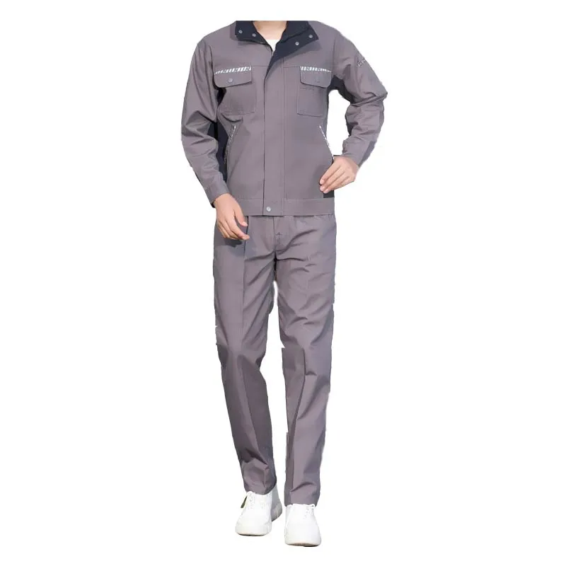 outdoor sanitation construction pure cotton workwear uniform safety suit