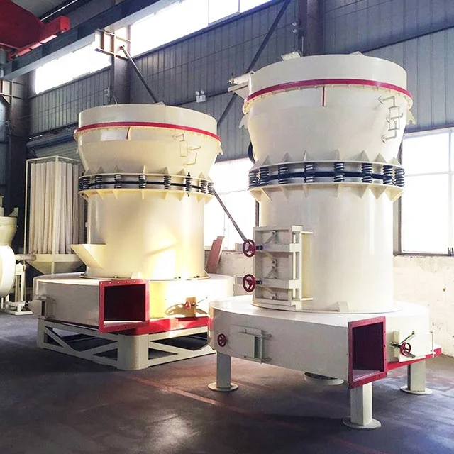 High pressure raymond grinding mill efficient hot sale gypsum limestone caco3 powder making machine grinding mill