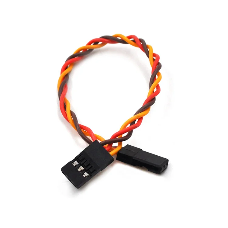 Высококачественные сервоудлинительные кабели 22AWG «Папа-папа» витые/плоские провода для радиоуправляемых самолетов и вертолетов