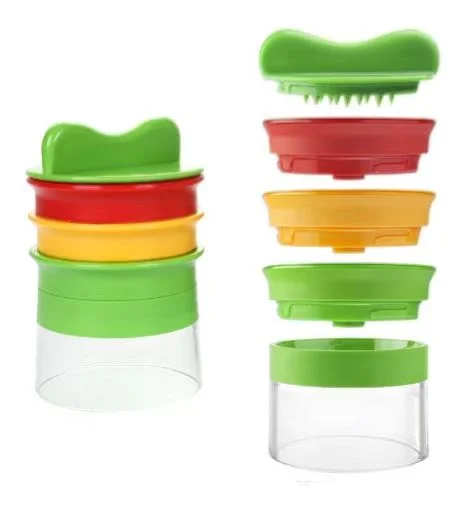 New Product Vegetable Shredder 3 in 1 Grater Rotary Grater Multi-function Stainless Steel 304 ABS Fruit Vegetable Slicer Grater