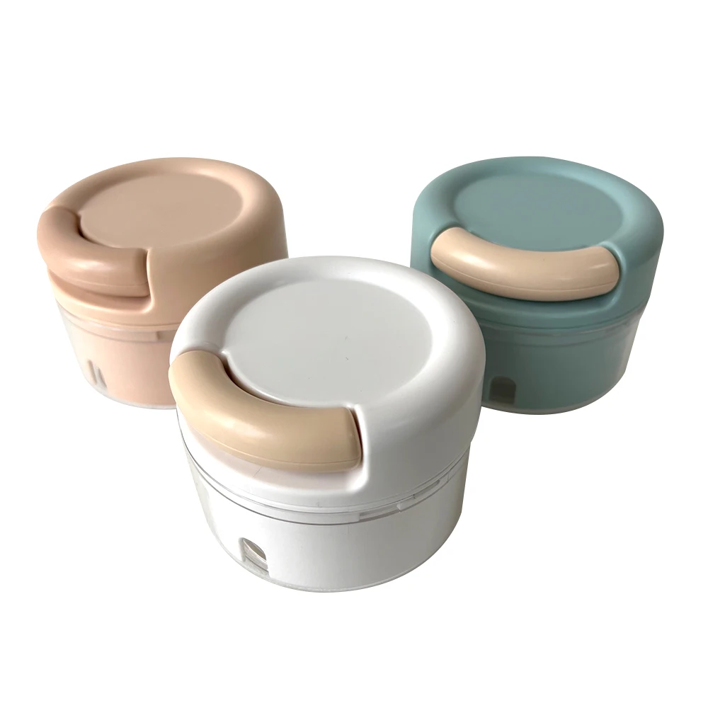 Small Garlic Stirrer Kitchen Mini Garlic Masher Ginger Minced Grinder Manual Portable Food Press Mincer