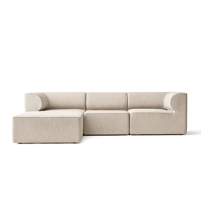 Simple design high density sponge modular fabric velvet wood frame leisure building block sofa