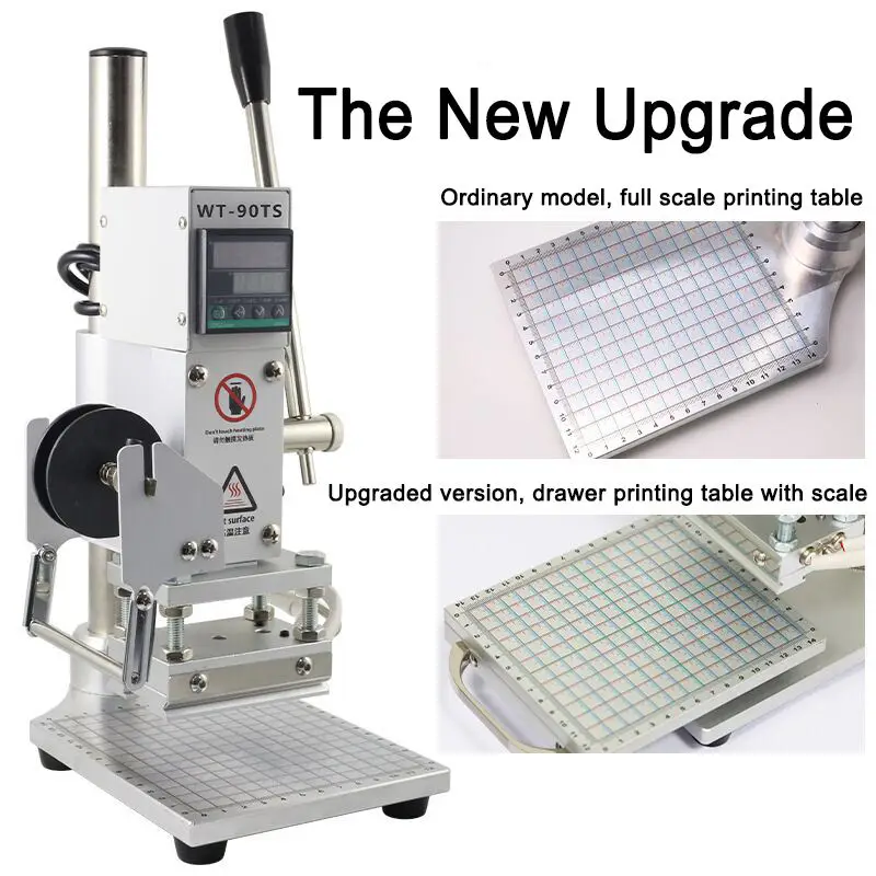 Hot Selling Hot Foil Stamping Machine Cattle Ear Tag Pneumatic Manual Digital Automatic Handheld Hot Stamping Machine