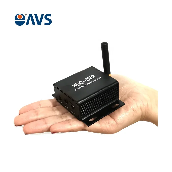 Super Mini DVR AHD/TVI/CVI HDC-DVR Wifi/P2P/H.265/1080P Video Recorder Supports Wifi Hotspot Viewing Mini Wifi DVR
