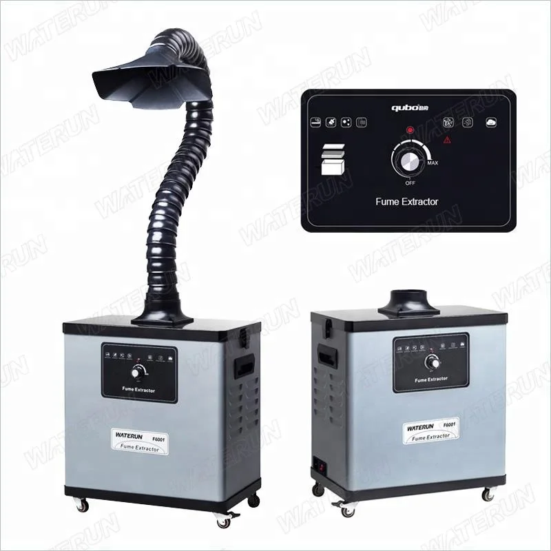 Single Arm Soldering Smoke Extractor Fan Mobile Fume Extractor for lab