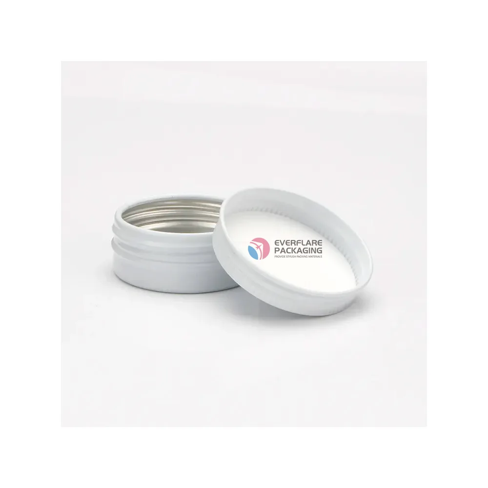 Custom deep round food grade packaging storage container aluminum metal coffee tea tin can