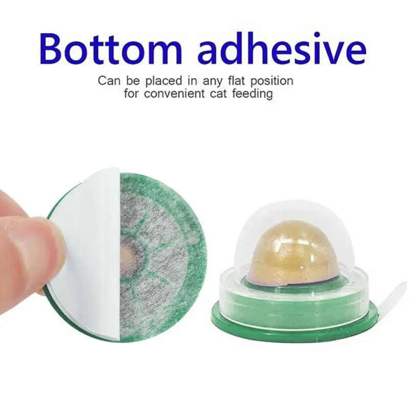 Cat Catnip Toys Pet Products Healthy Nutrition Lollipop Candy Snacks Goods For Cats Sucker Wall Mint Energy Ball