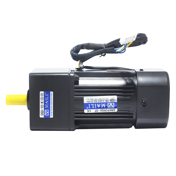  6IK180GU-CF 6GU-3-K 180 Вт 1 фаза 110V/220V-регулируемым приводом 50Гц 60Гц редуктор переменного тока индукционный