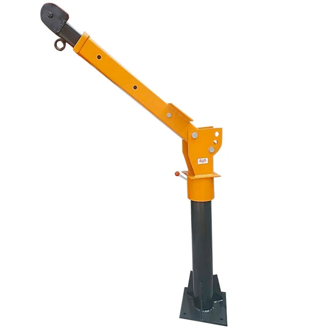 Mini Hydraulic Electric Winch 12v Pickup Truck crane truck Mounted Lifting Crane For Sale