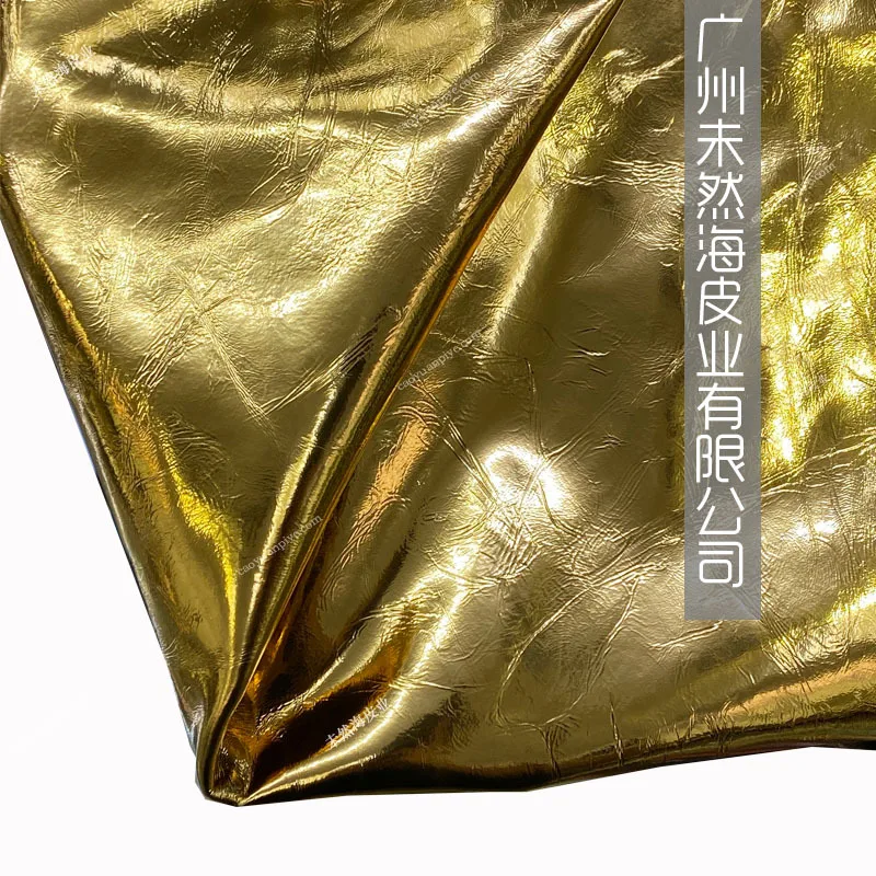 Metal Shiny Wrinkle Resistant Top Layer Leather Boxing gloves Abrasion Resistant Leather