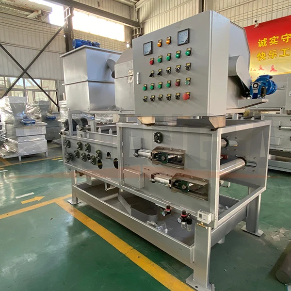 Sludge Dewatering Belt Filter Press Machine With 24 Hours Continuous Working