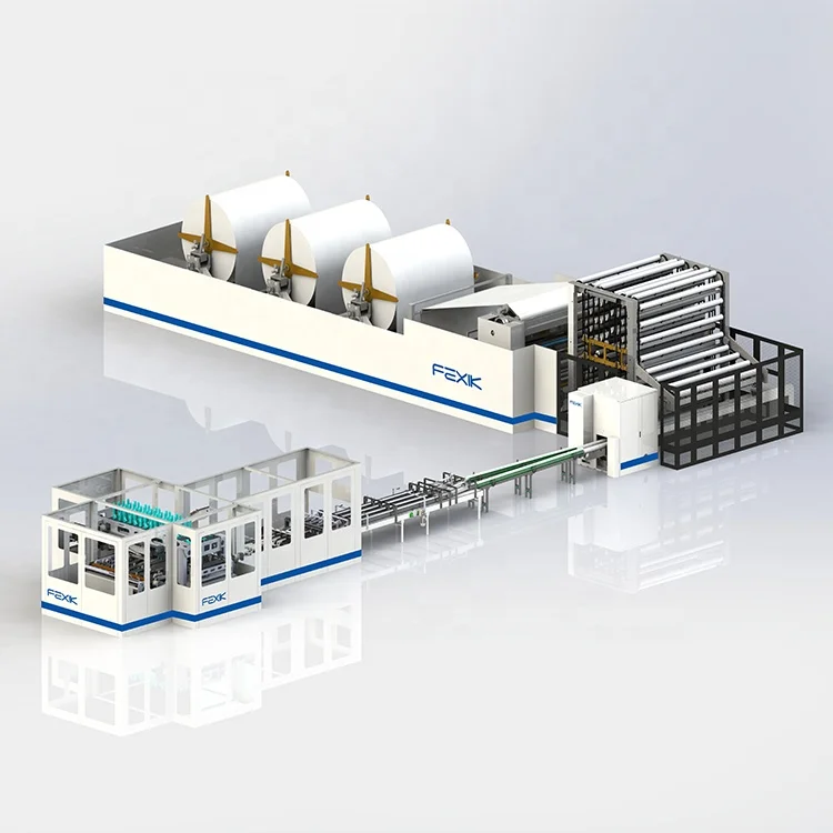 ZODE автоматическая машина для производства туалетной бумаги