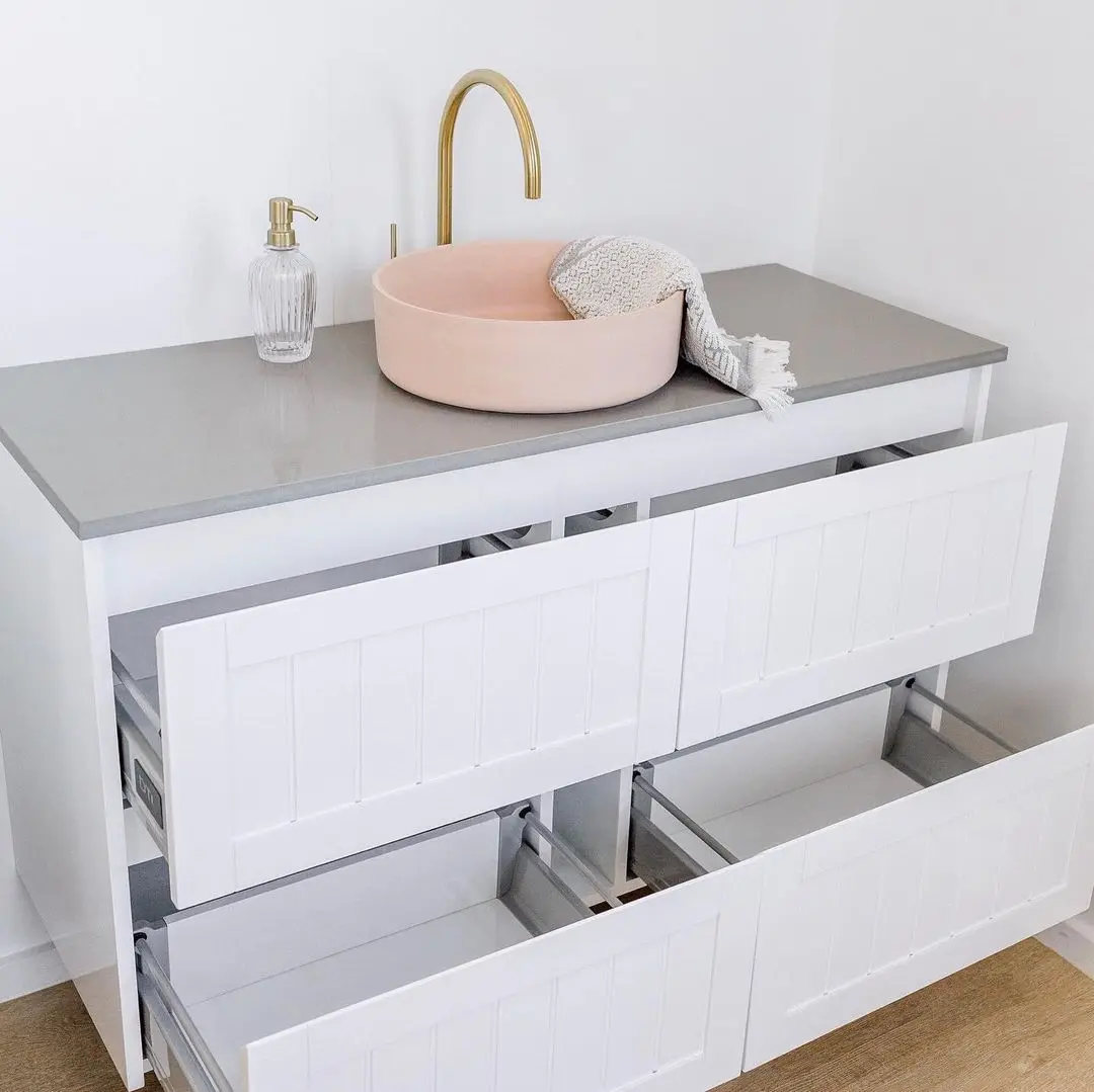 A Variety Of Colors High Quality Round Wash Basin Bathroom Cement Sink