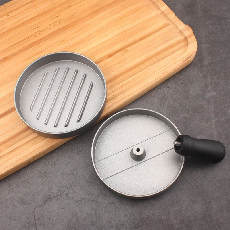 Hamburger manual non stick beef breakfast meat press filling mold pancake maker