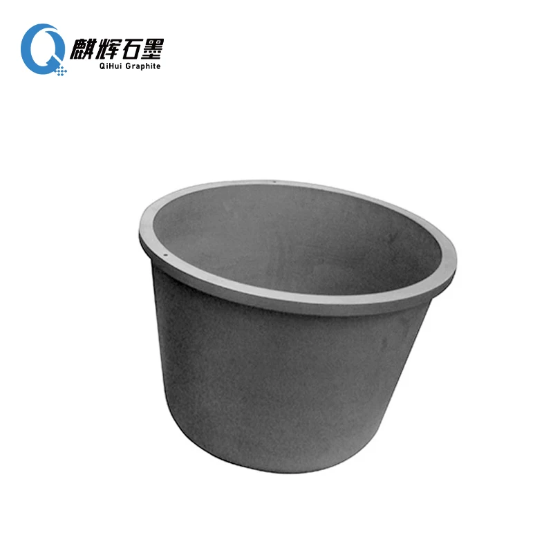 High  strength graphite guide tube for furnace