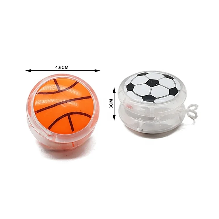 Promotional Classic Cheap Retail Gift Souvenir Toy Clear Plastic Yoyo