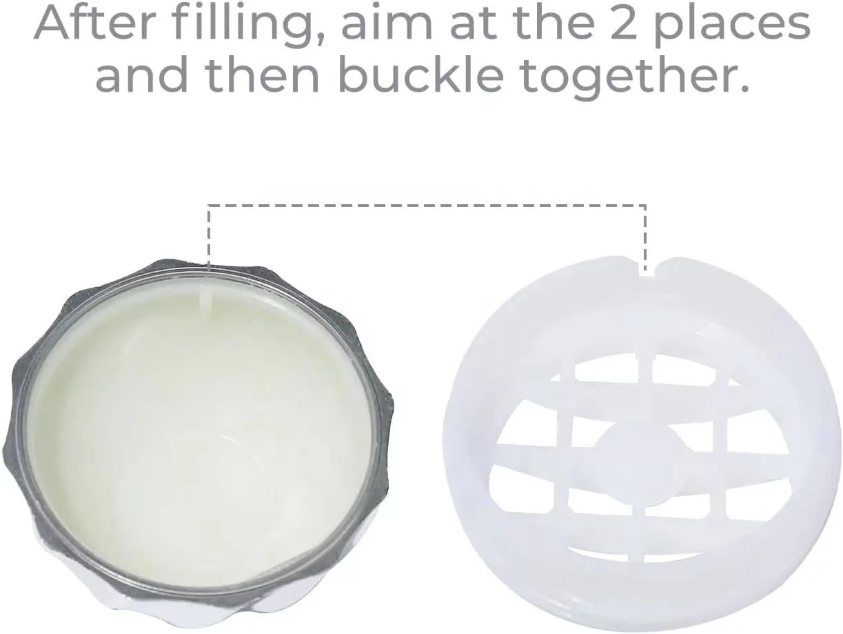 small round ball silver lip balm container lip balm container packaging honey jar lip balm