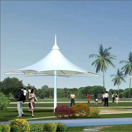 High Tensile Fabric Architectural Membrane Umbrella for Garden