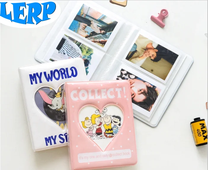 Lerp&Wholesale 64 Pockets 3 inch Instax Album Kpop Album Mini Photo Album