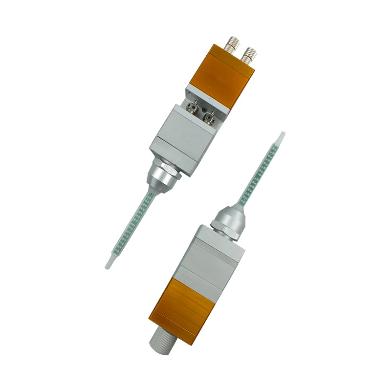 Square shape Round mouth thread mouth mixing tube Disposable mixing nozzle