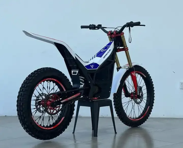 E AT 680 TRIAL Off-road Electric High speed Motorcycle Arctic Leopard Bike