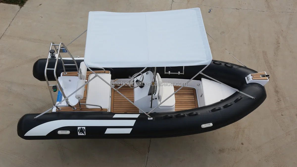 Best Selling 16FT RIB480 Luxury Tender Yacht RIB Inflatable Sport Boat with Motor Boat for Sale