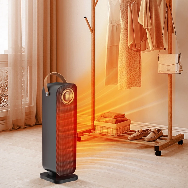 2000W Electric Heater Fans Mini Ceramic PTC Heating Portable Table Cooler Camping Winter Heating Easy Bedroom Freestanding