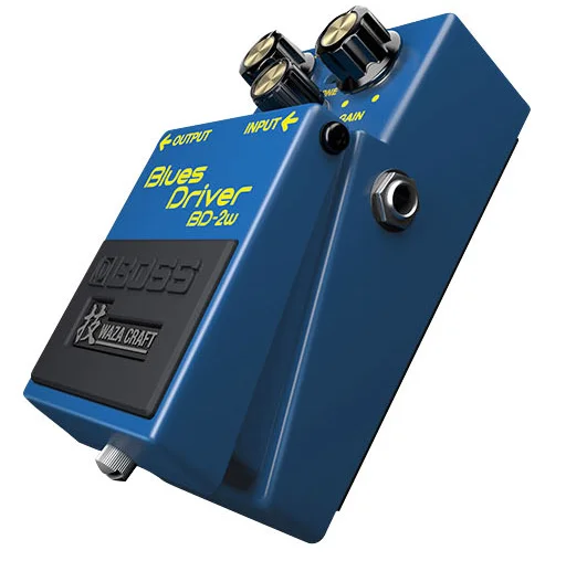BOSS Premium WAZA Craft Blues Driver Guitar Pedal (BD-2W TU-3W VB-2W)