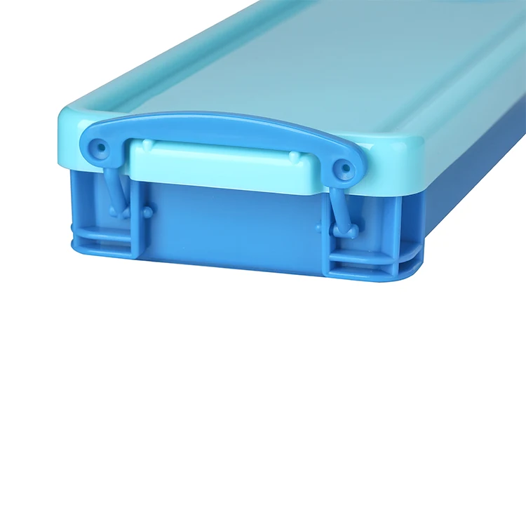 Environmentally Friendly Wholesale Simple Student Stationery Box Custom Plastic Stationery Box