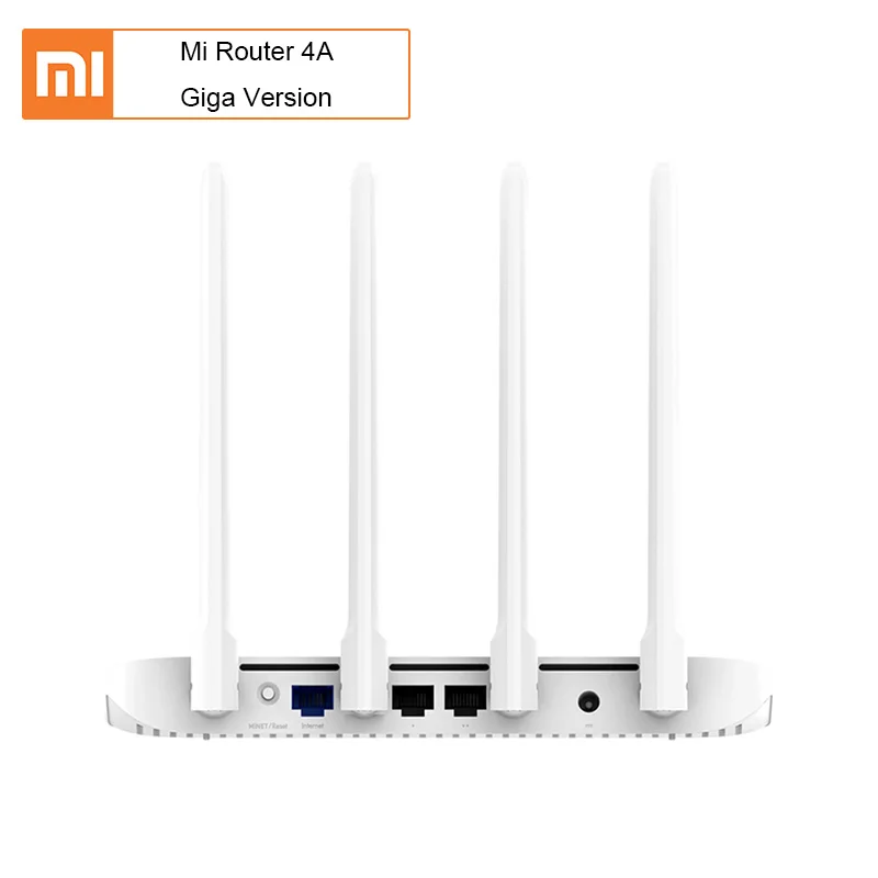 2022 NEW Original Xiaomi Mi Router 4A Wi-Fi 5GHz 1200 Mbps 4 External Antennas Up to 128 Devices Gigabit Internet
