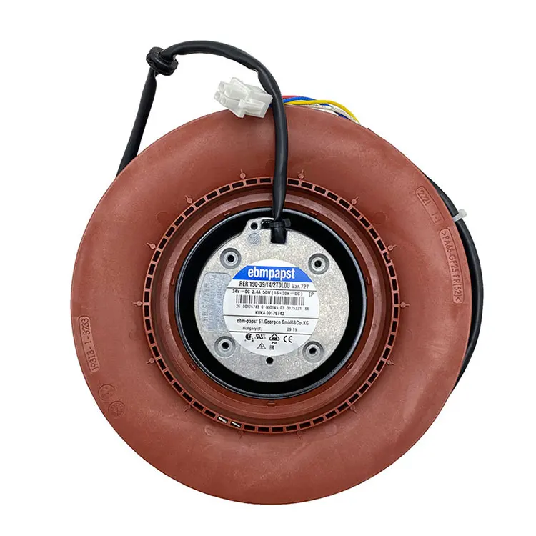 In stock KUKA industrial robot accessories 00171602 (00176743) standard cabinet cooling fan brand new and original for krc4