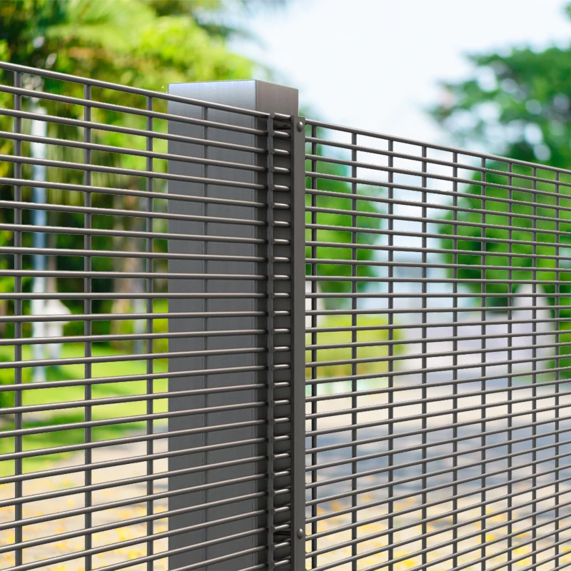 Green Coated Anti Theft High Security 358 Fence with High Voltage Pulse Electric Fence