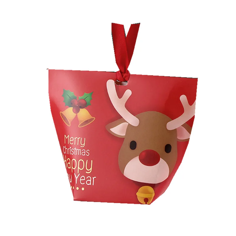 Factory Wholesale Creavive Design Cosmetic Cookie Gift Paper Bag christmas boxes Chocolate christmas box