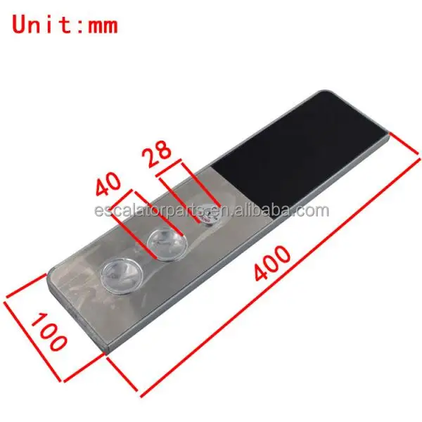 Elevator Complete LCD COP LOP Display Operation Panel Outbound Call Box with Lock