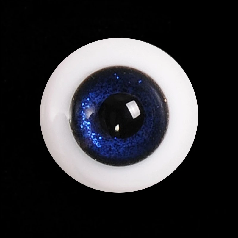 Shiny Blue Grey Brown Blue  Round Half-Round and Oval Glass Eyes For BJD SD Dolls