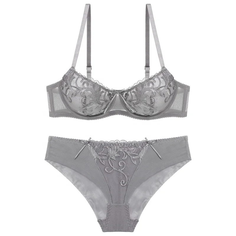 Factory Pictures Padded Bra Private Label Bra Penty Set