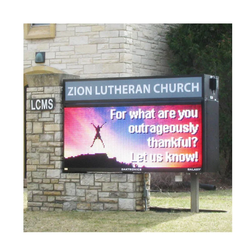 Digihtal Signage Billboard HD Led Screen Outdoor Full Color Waterproof P6 P8 P10