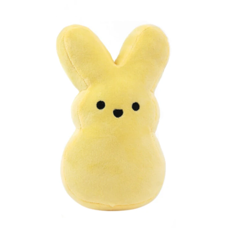 Easter Peep Plush Toy Plush Bunny Doll Stuffed Animal Rabbit Toy