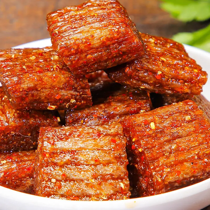 Горячая Распродажа закуски острые полоски большой нож для мяса популярная оптовая продажа мгновенный пакет