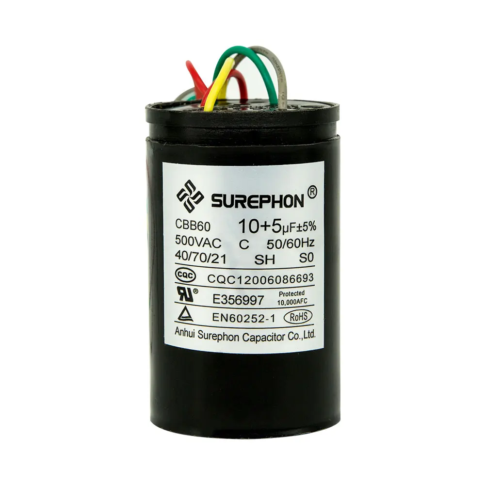 Factory Direct Sales 450V Cbb61 Terminal Ceiling Fan Motor Running Capacitor