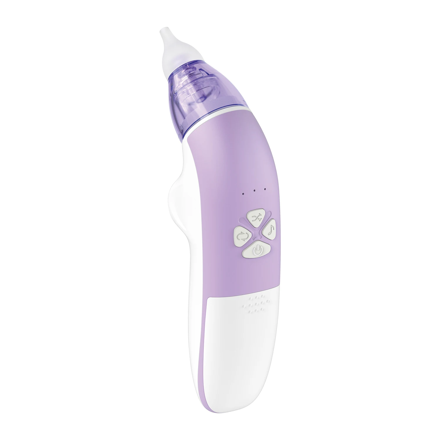 Anly Kiss Hot sale soft music design electronic nasal aspirator silicone baby nose cleaner electric