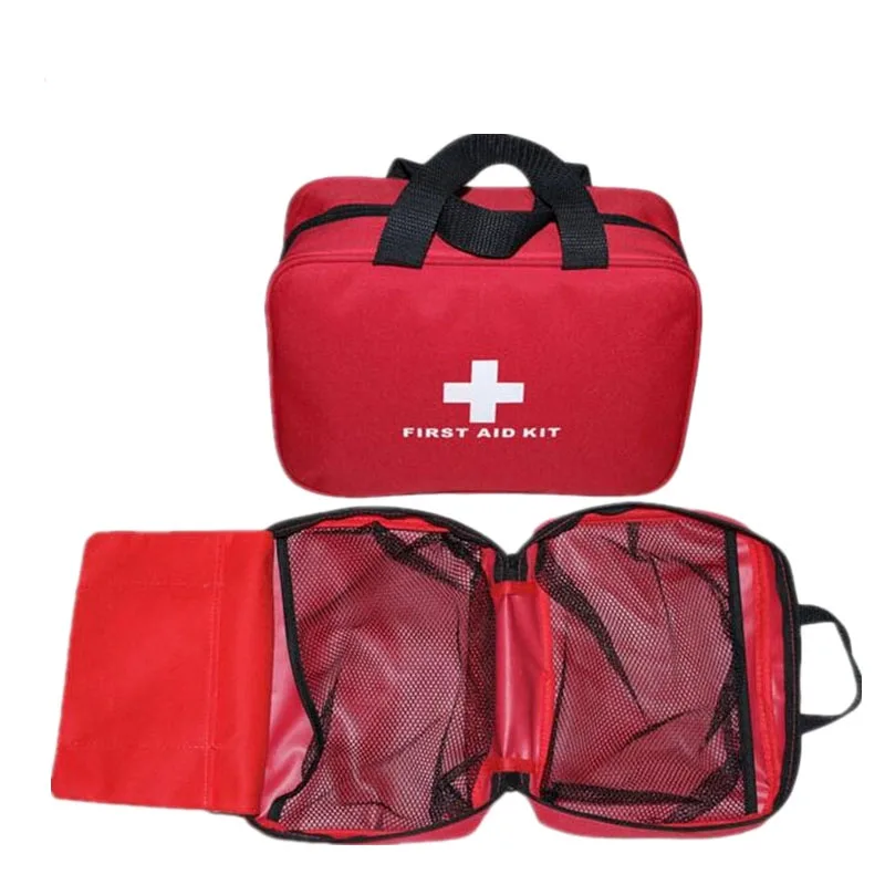 First Aid Kit Portable Handbag Outdoor Travel Surviving Rescue Emergency Bag Trauma Nursing Health Care Pack at Home