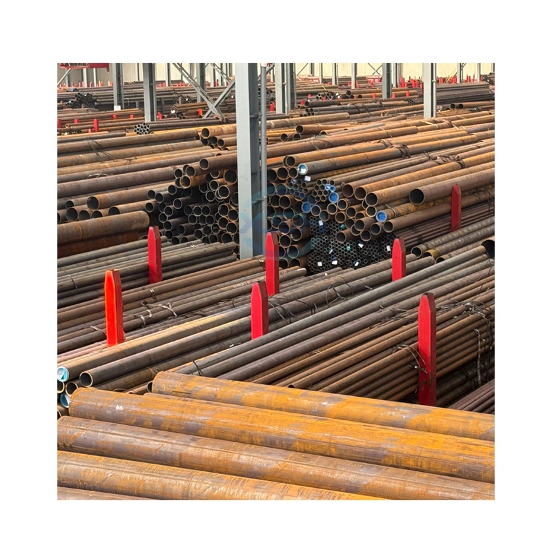 ASTM A36 Q195 Q235 ERW круглая сварная бесшовная труба из углеродистой стали