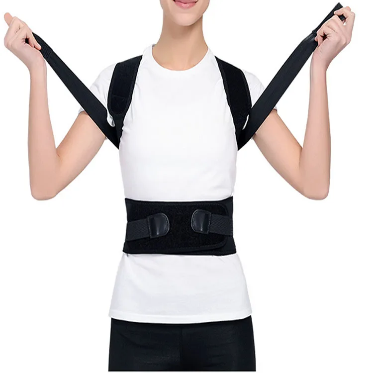 
Improves Posture and Pain Relief Adjustable Posture Corrector Back Brace 